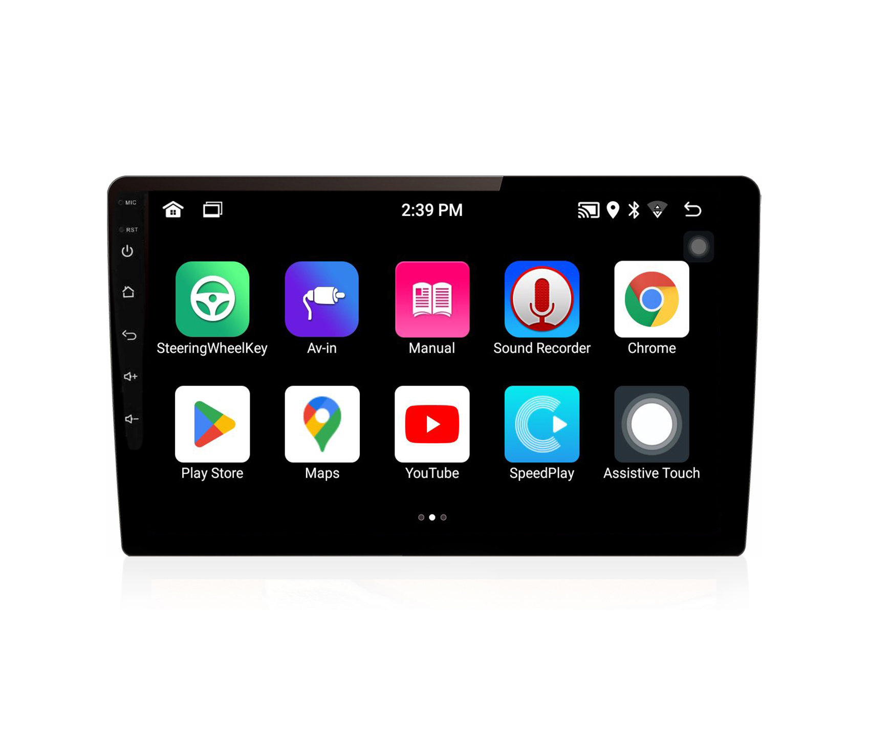 52001 10.1" UNIVERSAL AVN 2+32 WITH BUILT-IN CARPLAY & ANDROID AUTO