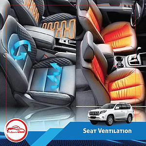 V6051Luxury Toyota Prado Ventilation For Driver & Passenger Seats (VIP)