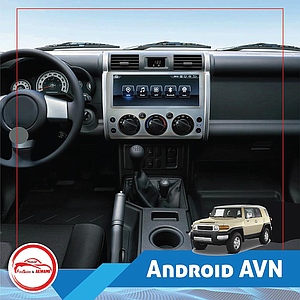 12.3" Toyota FJ Cruiser AVN With Android Auto & CarPlay
