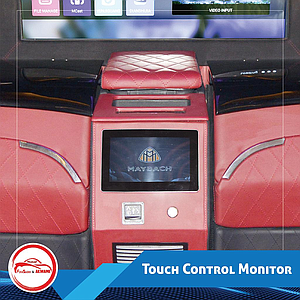 9907-7" Luxury Touch Control Monitor For VIP Car