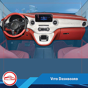 DB-121-1 Luxury Upgrade Dashboard For Mercedes Vito 260 (VIP)