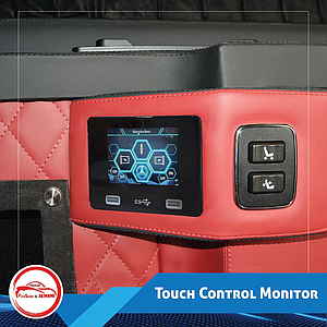 3" Luxury Touch Control Monitor For VIP Car