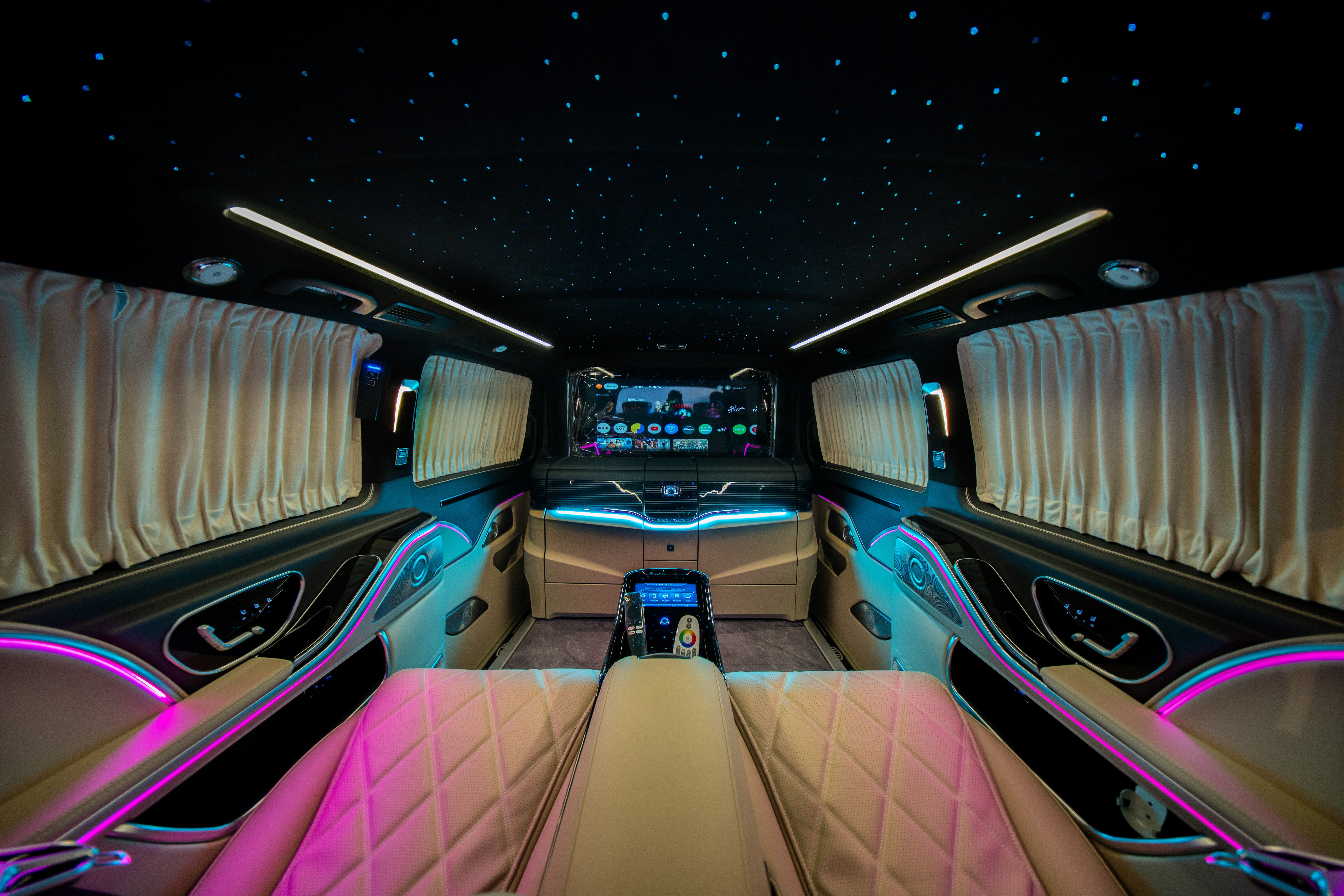 Custom Mercedes V300 full VIP conversion in Dubai