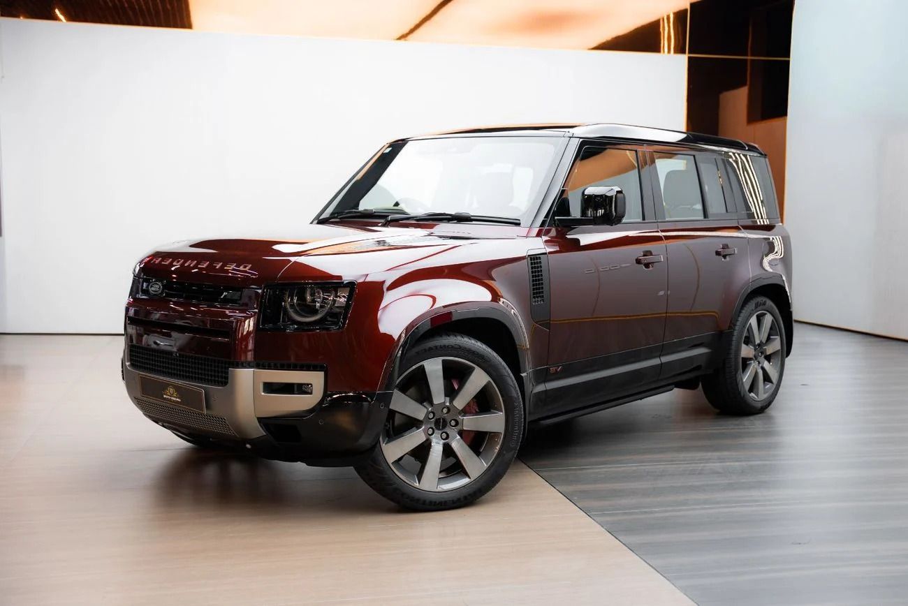 Defender 110 HSE P400 rear exterior Dubai