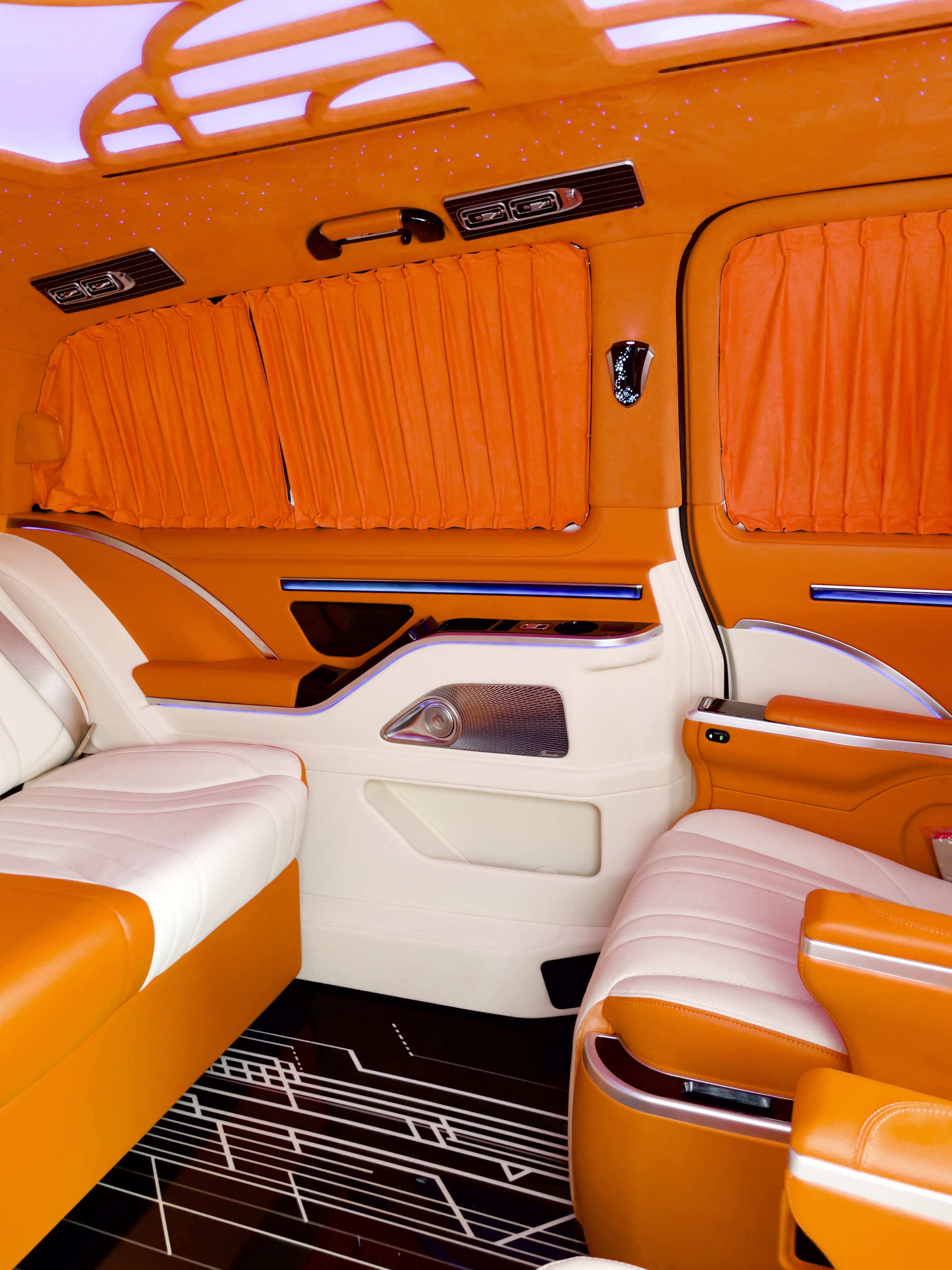 DB-121-3 Luxury Mercedes Benz Vito Interior Upgrade Kit May Bach Style (VIP)