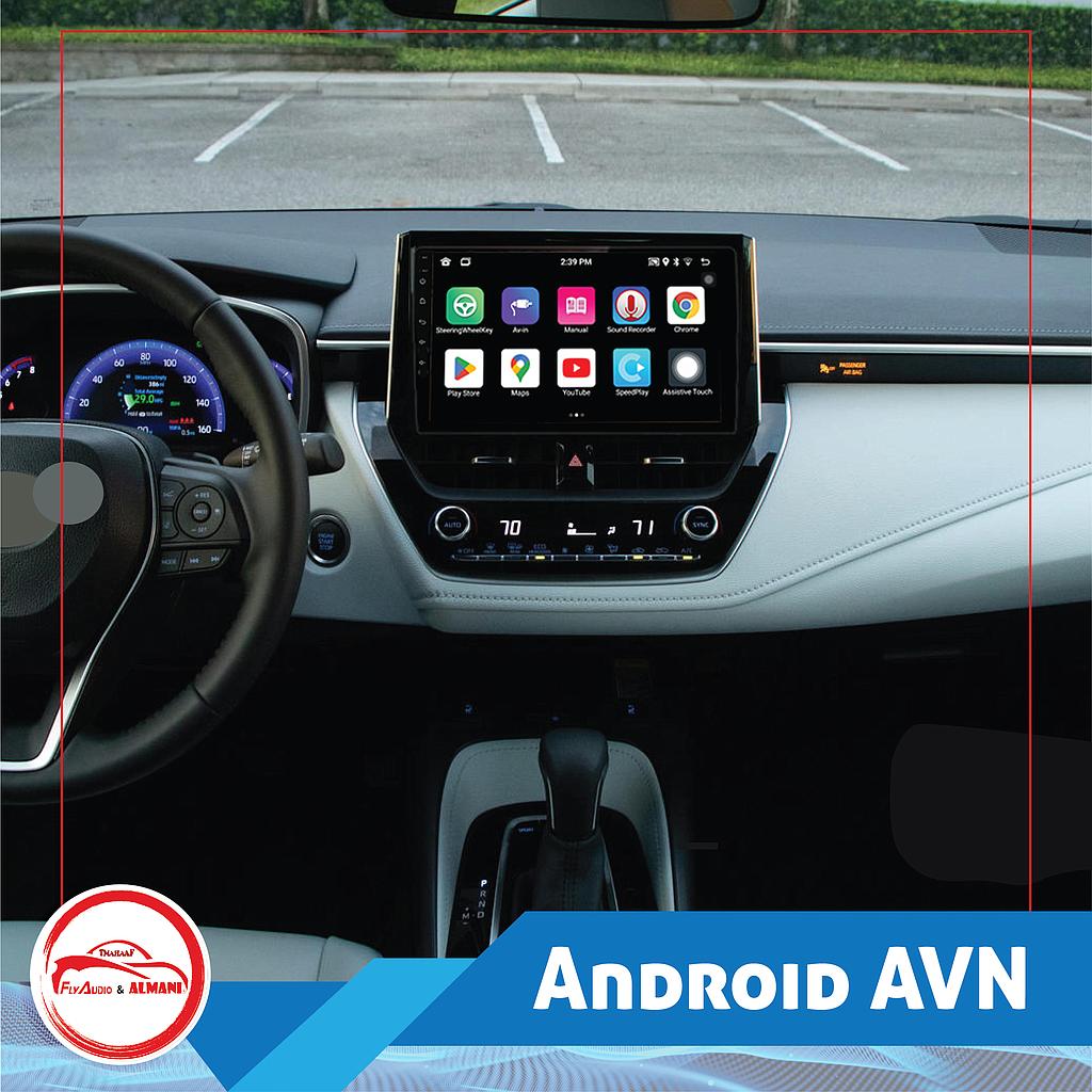 9" Universal AVN 2+32 With Built-In CarPlay & Android Auto