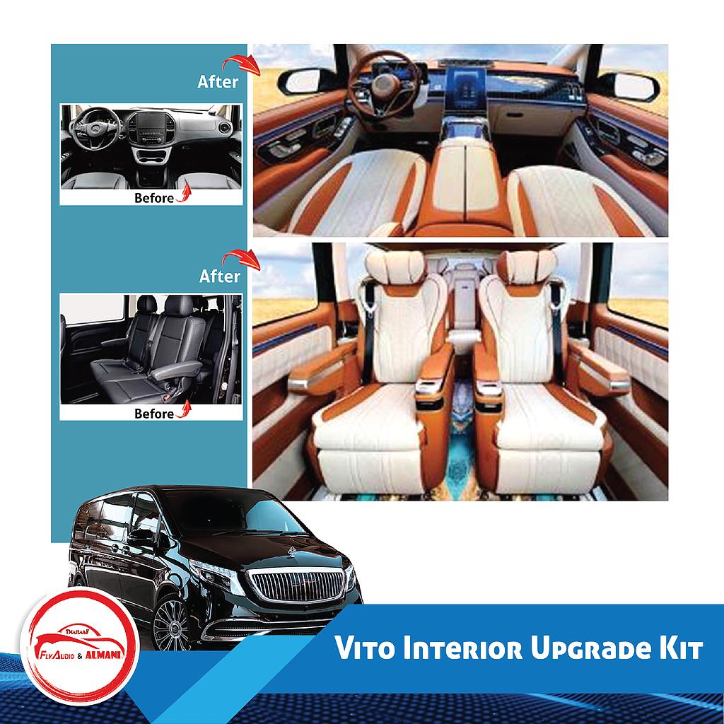 DB-121-3 Luxury Mercedes Benz Vito Interior Upgrade Kit May Bach Style ...